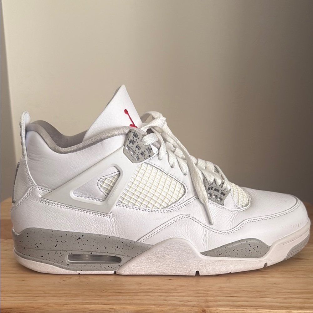 Jordan Retro 4 White Oreo